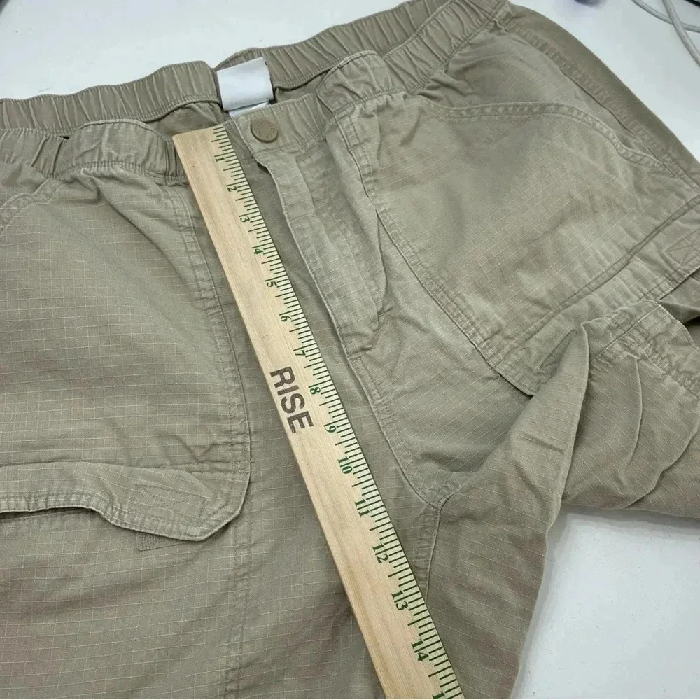 The North Face hiking pants cargo convertible Mens Size XL tan 3538